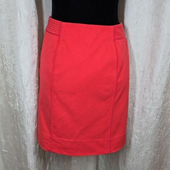 White House Black Market Red Pencil Skirt - Picture 15 of 15
